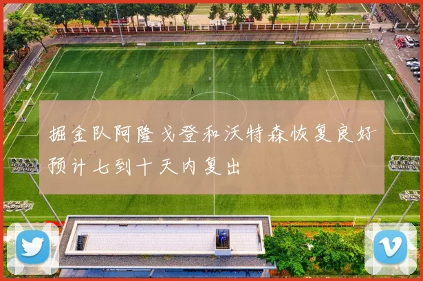 掘金队阿隆戈登和沃特森恢复良好预计七到十天内复出